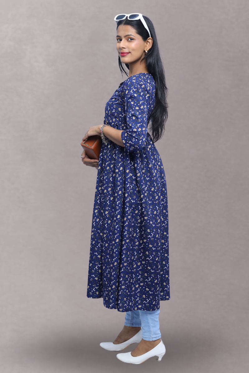 Flared Kurti N Square Fashion and Clothing