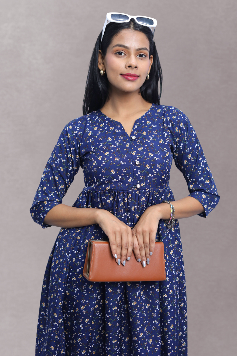 Flared Kurti N Square Fashion and Clothing