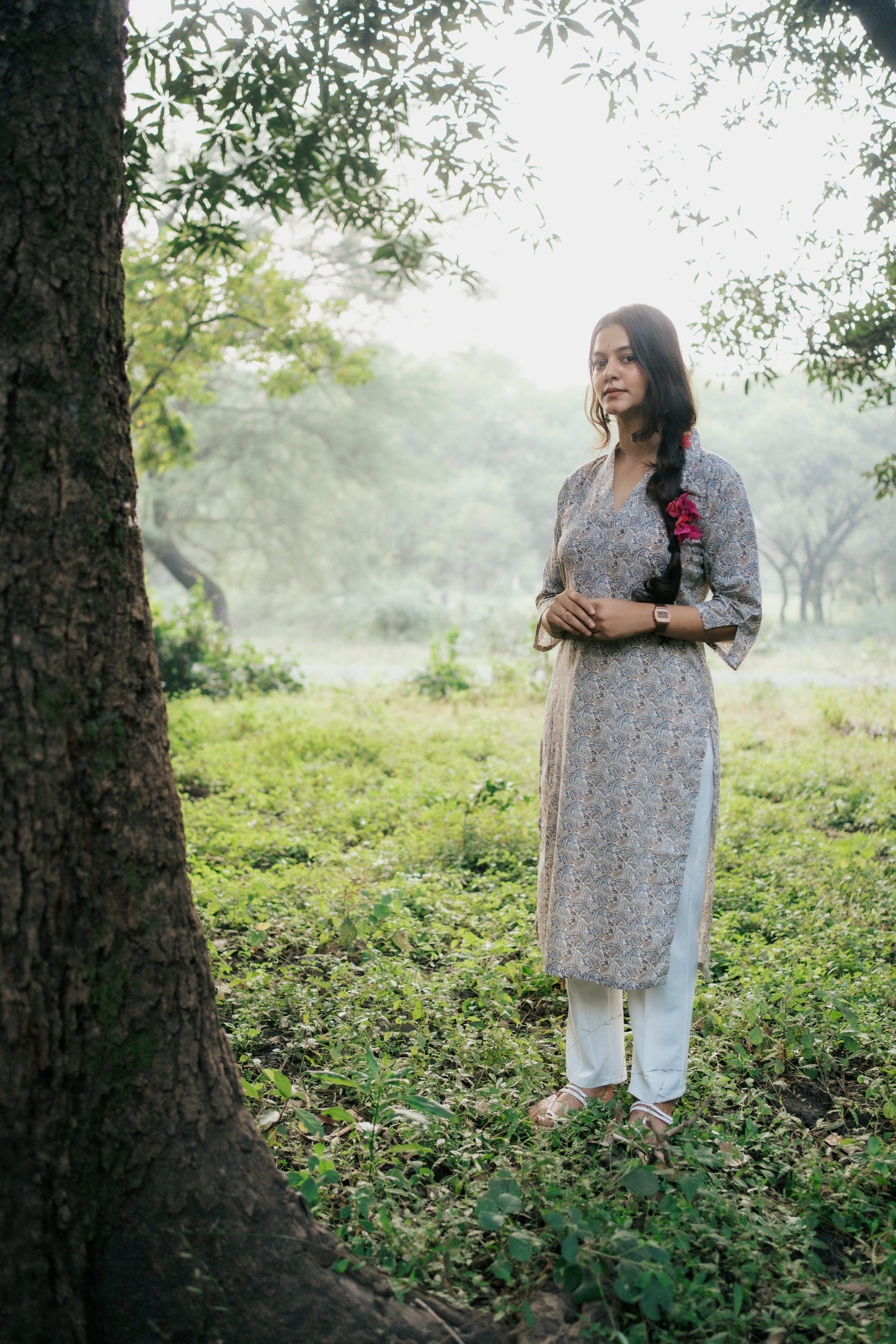 Sarashree Long Kurta in elegant fabric