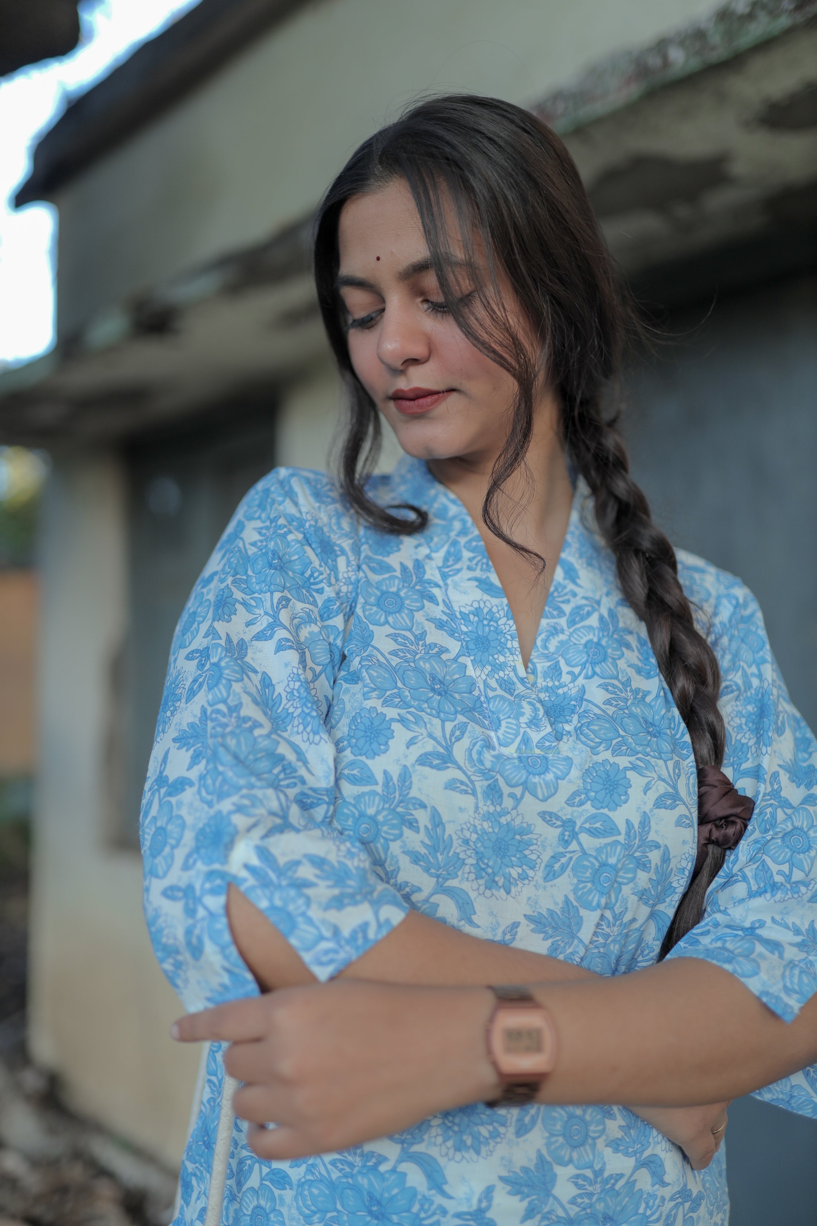 Sarashree Long Kurta in elegant fabric