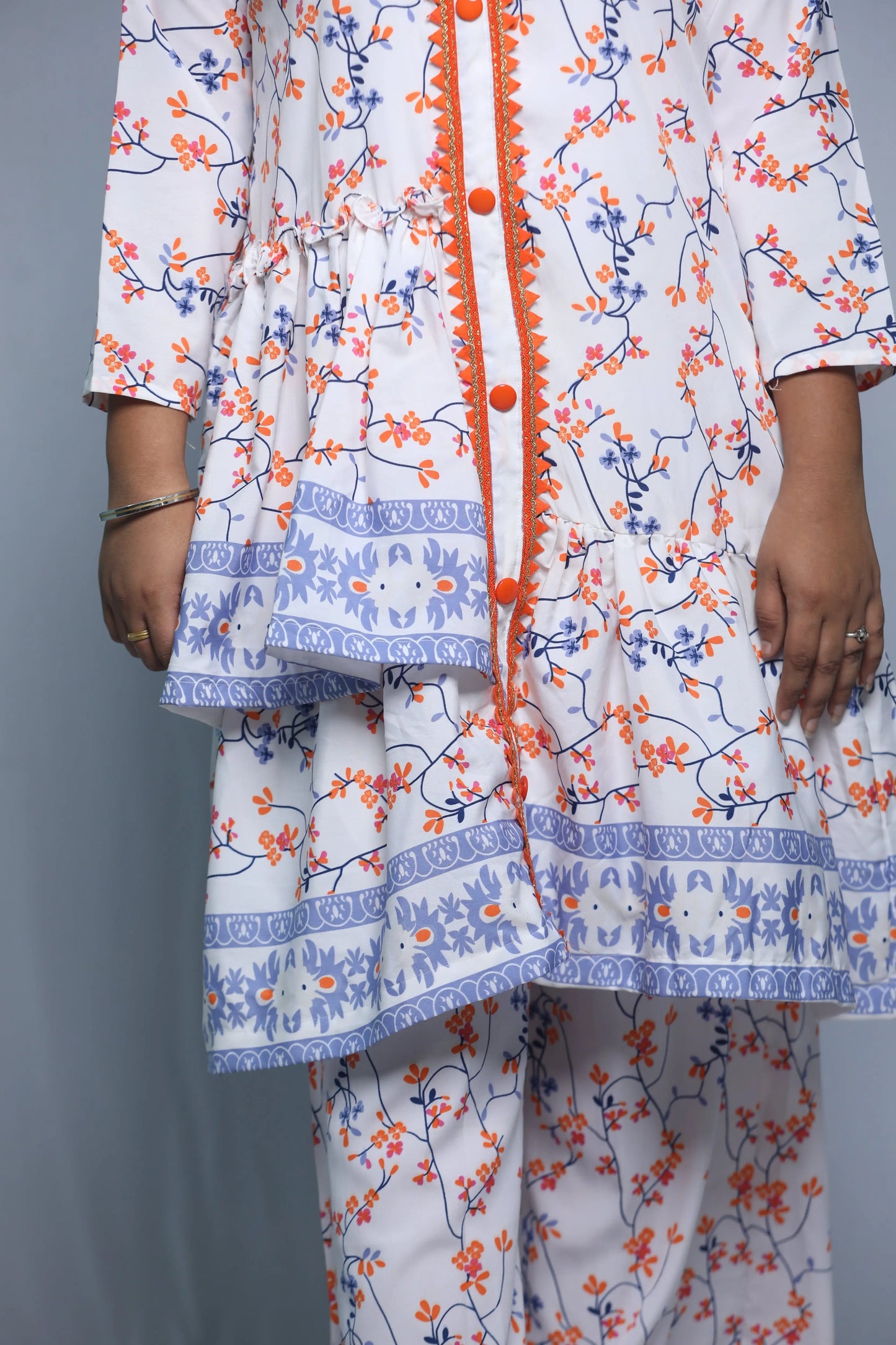 Short Kurti (White) N Square Fashion and Clothing