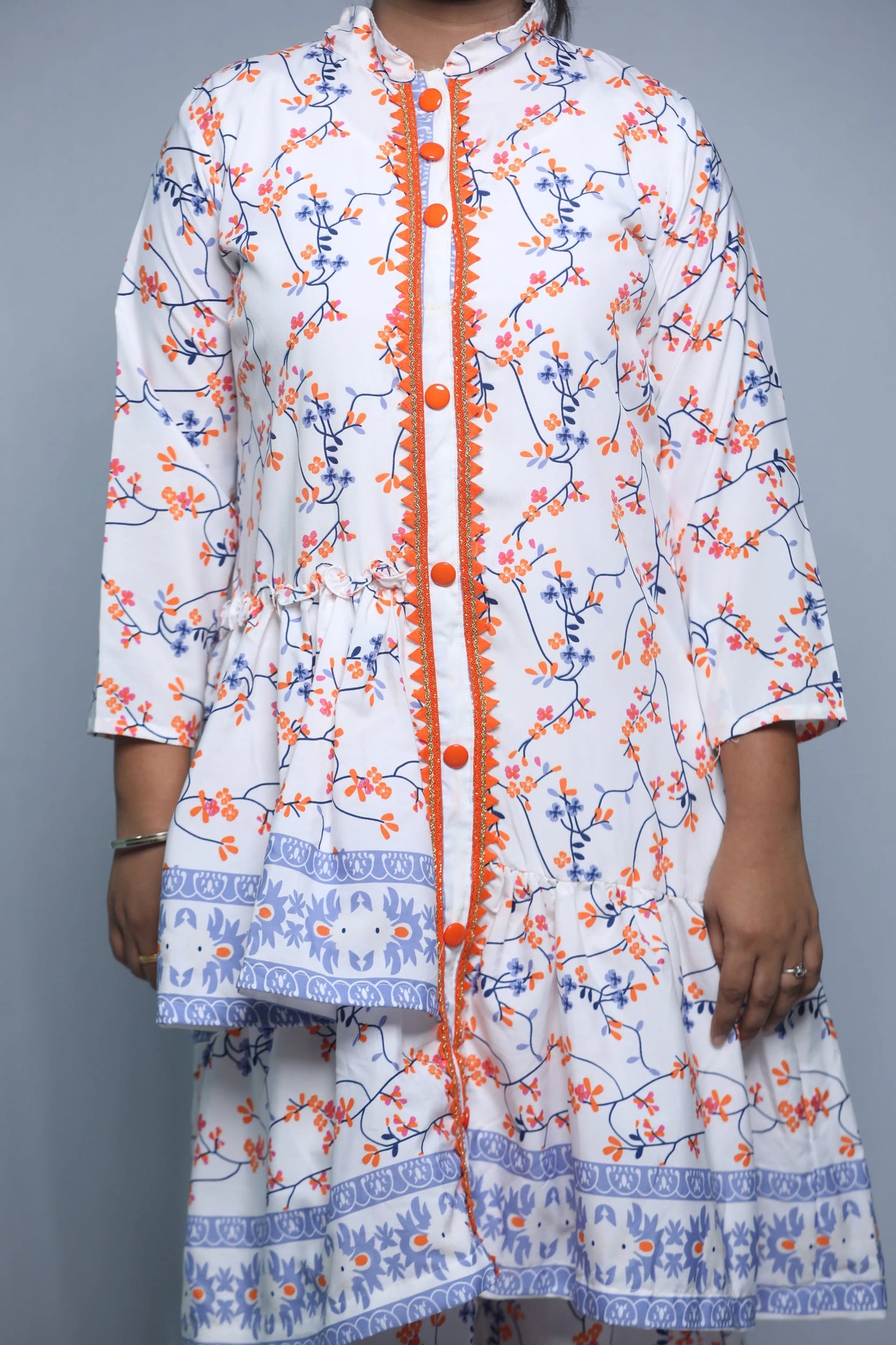 Short Kurti (White) N Square Fashion and Clothing
