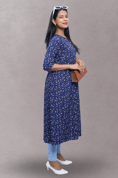 Flared Kurti N Square Fashion and Clothing