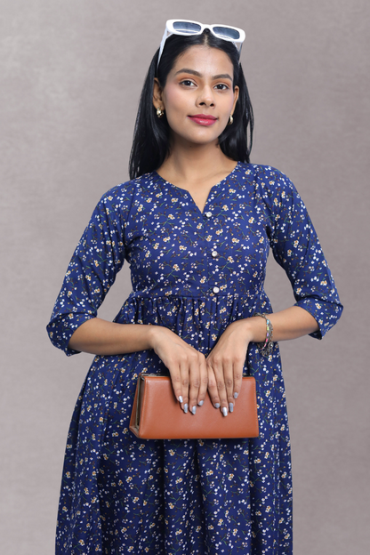 Flared Kurti N Square Fashion and Clothing
