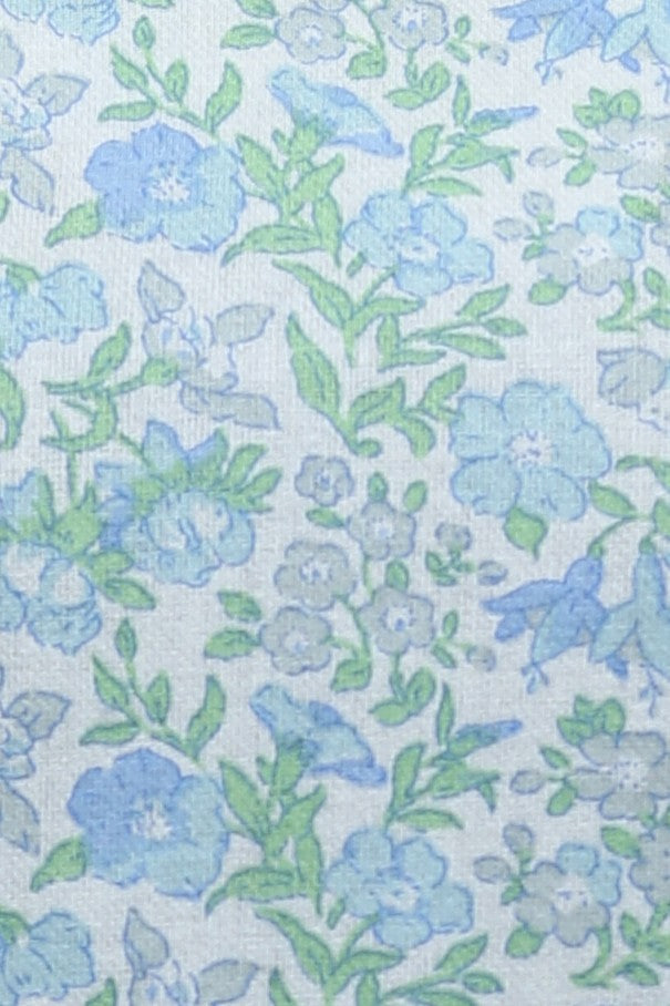 Ice Blue Collared Maxi Dress N Square