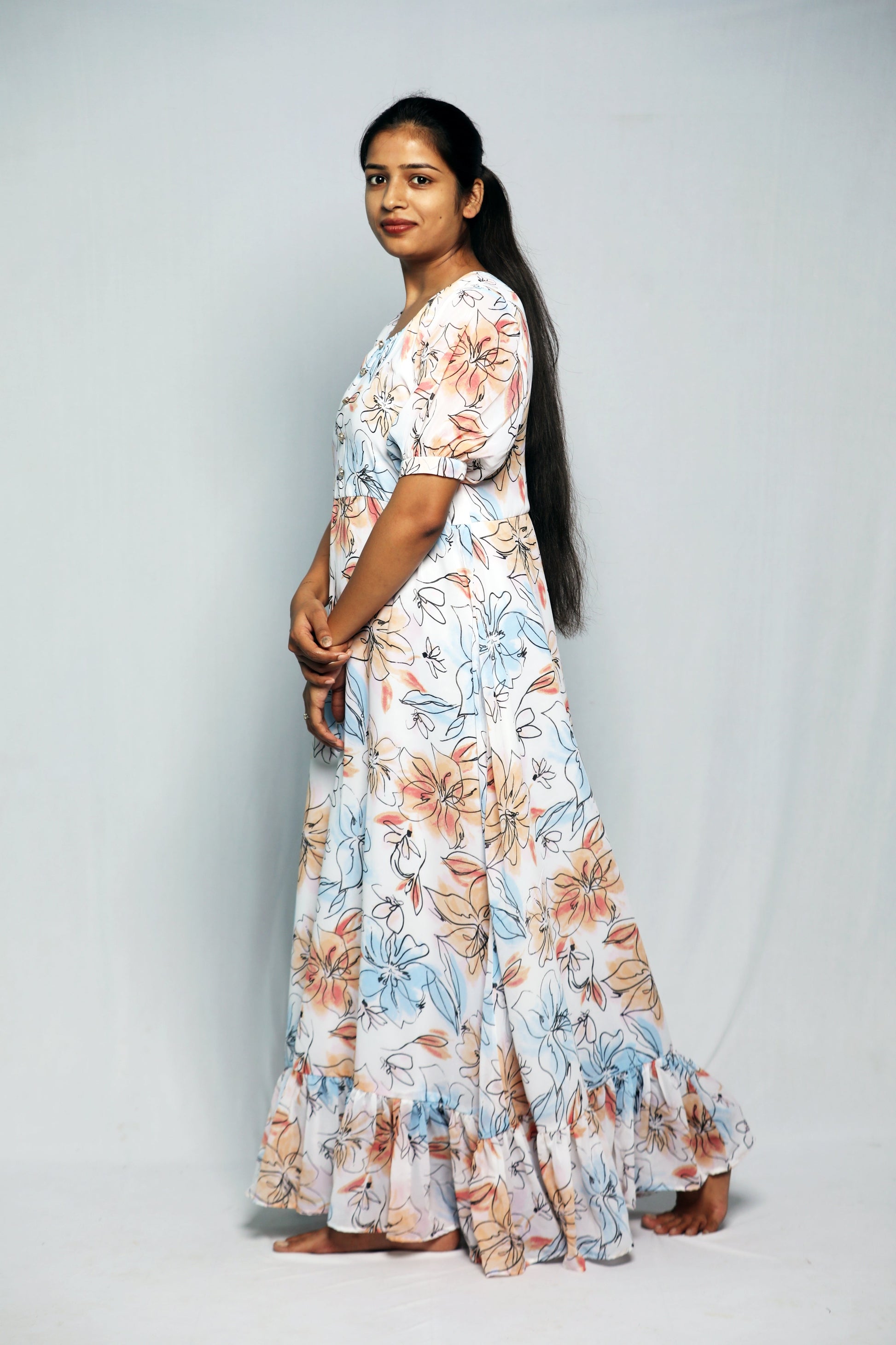 MAXI DRESS N Square Fashion and Clothing