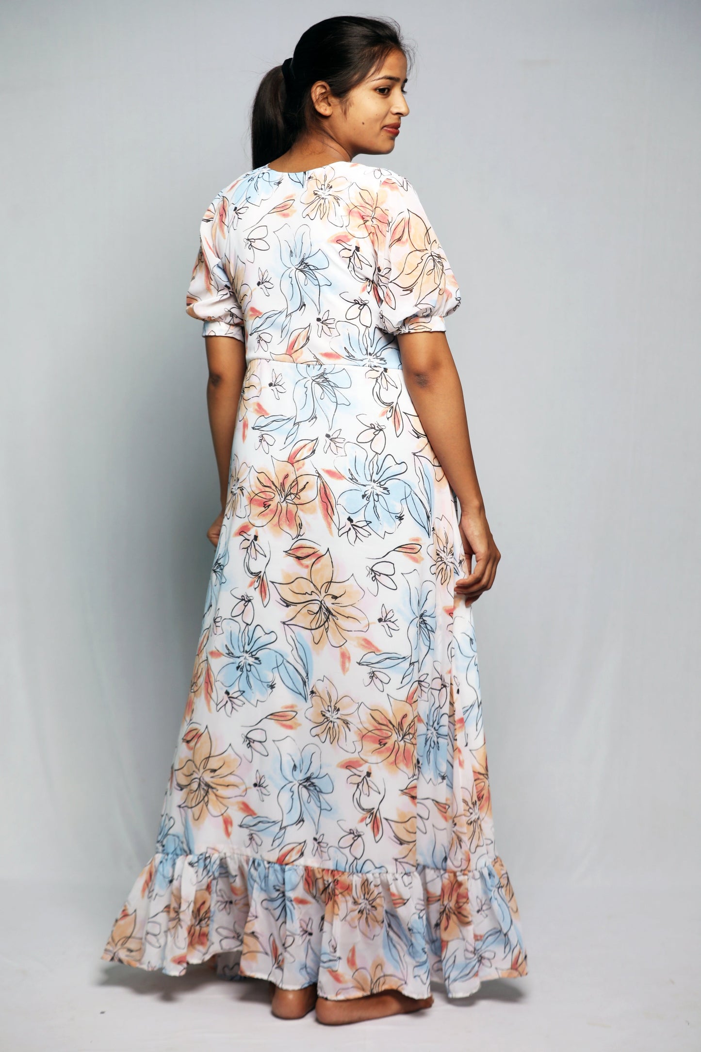 MAXI DRESS N Square Fashion and Clothing