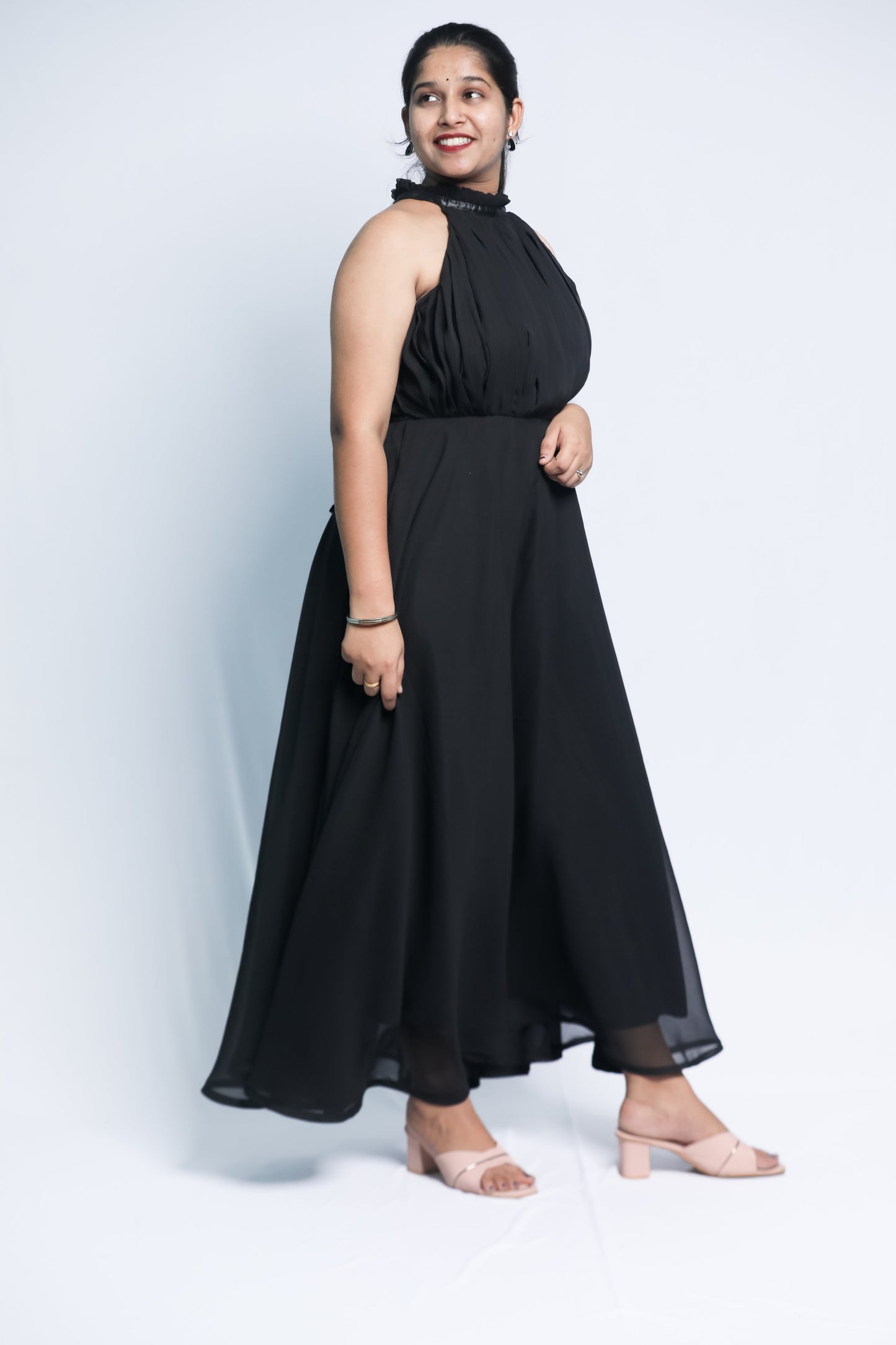 Evening Gown Black N Square Fashion and Clothing
