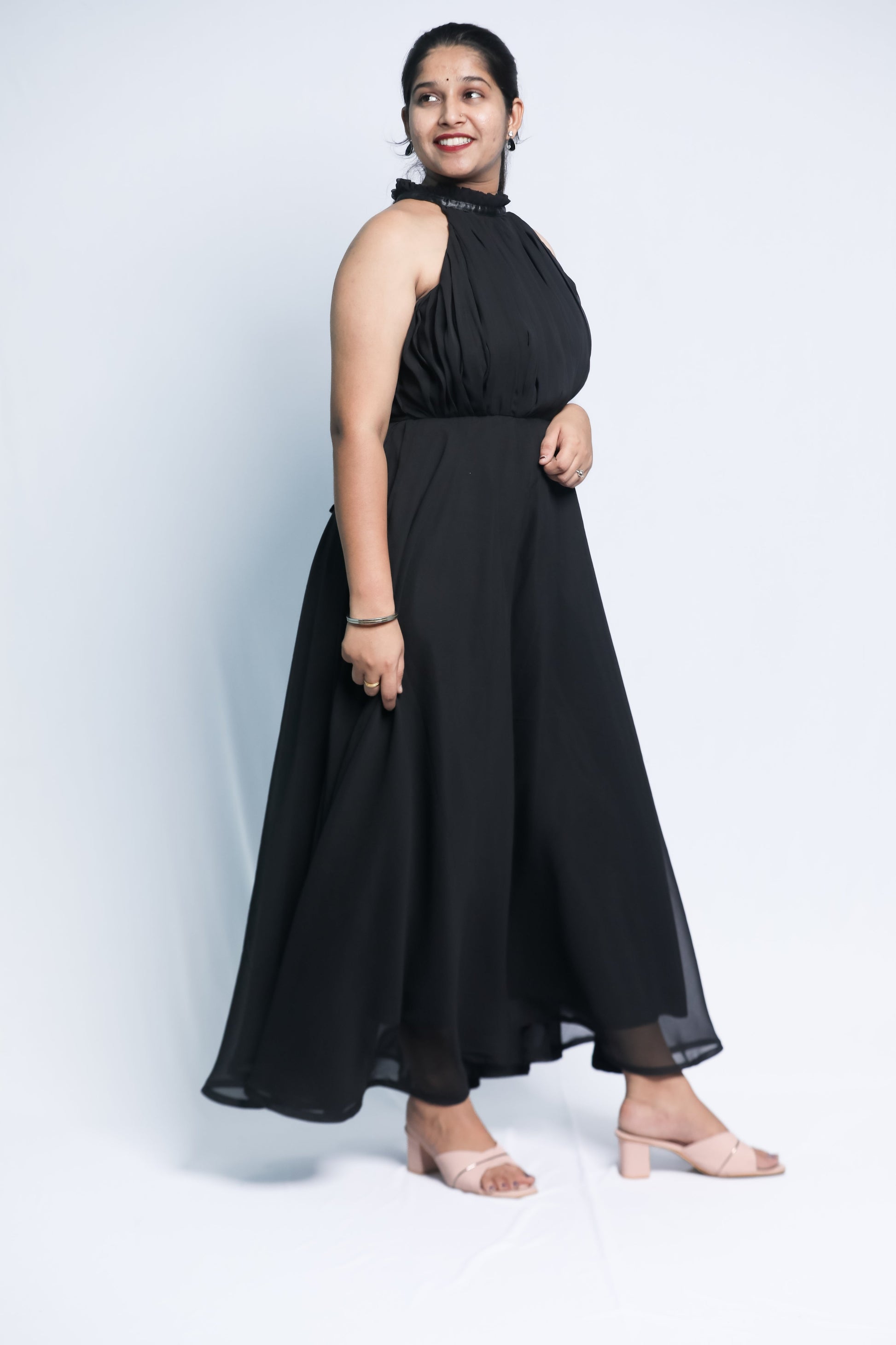 Evening Gown Black N Square Fashion and Clothing