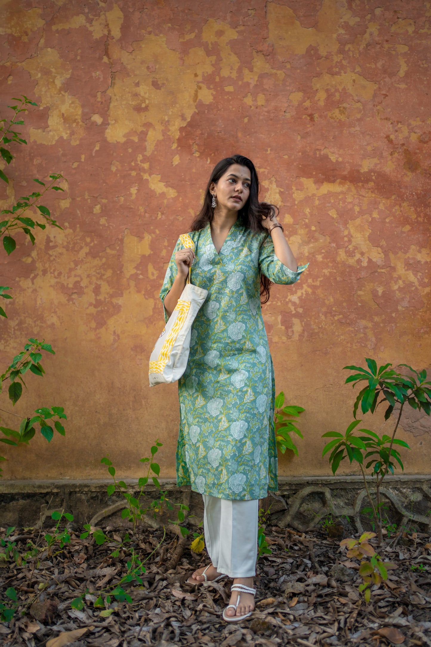 Sarashree Long Kurta in elegant fabric