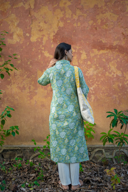 Sarashree Long Kurta in elegant fabric