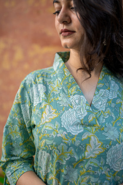 Sarashree Long Kurta in elegant fabric