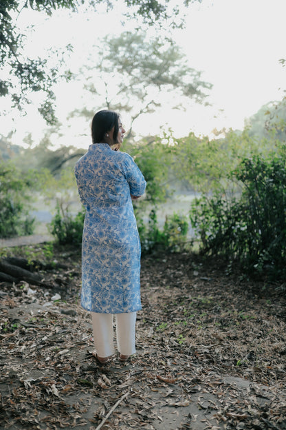 Sarashree Long Kurta in elegant fabric