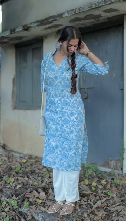 Sarashree Long Kurta in elegant fabric