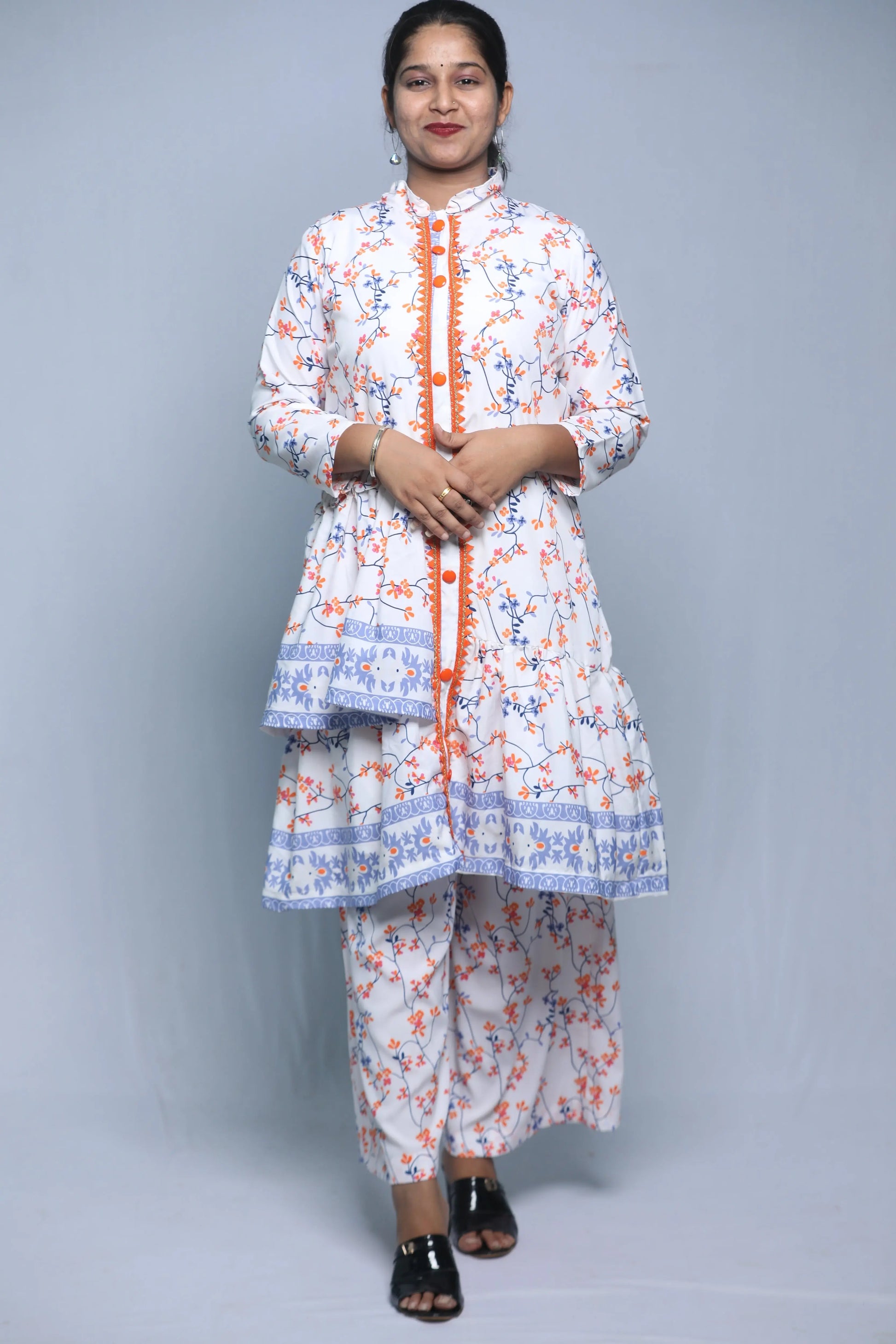 Short Kurti (White) N Square Fashion and Clothing