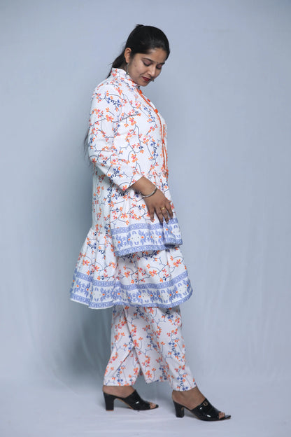 Short Kurti (White) N Square Fashion and Clothing