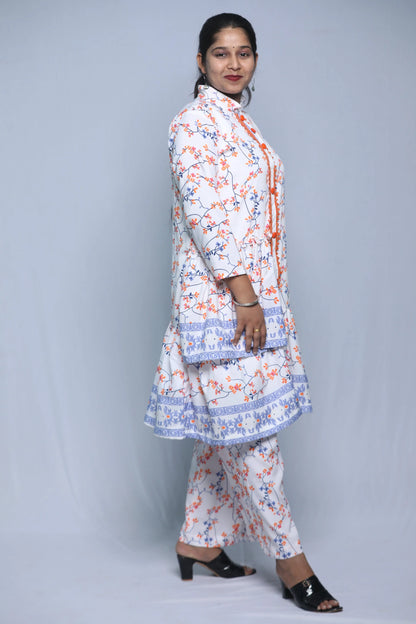 Short Kurti (White) N Square Fashion and Clothing