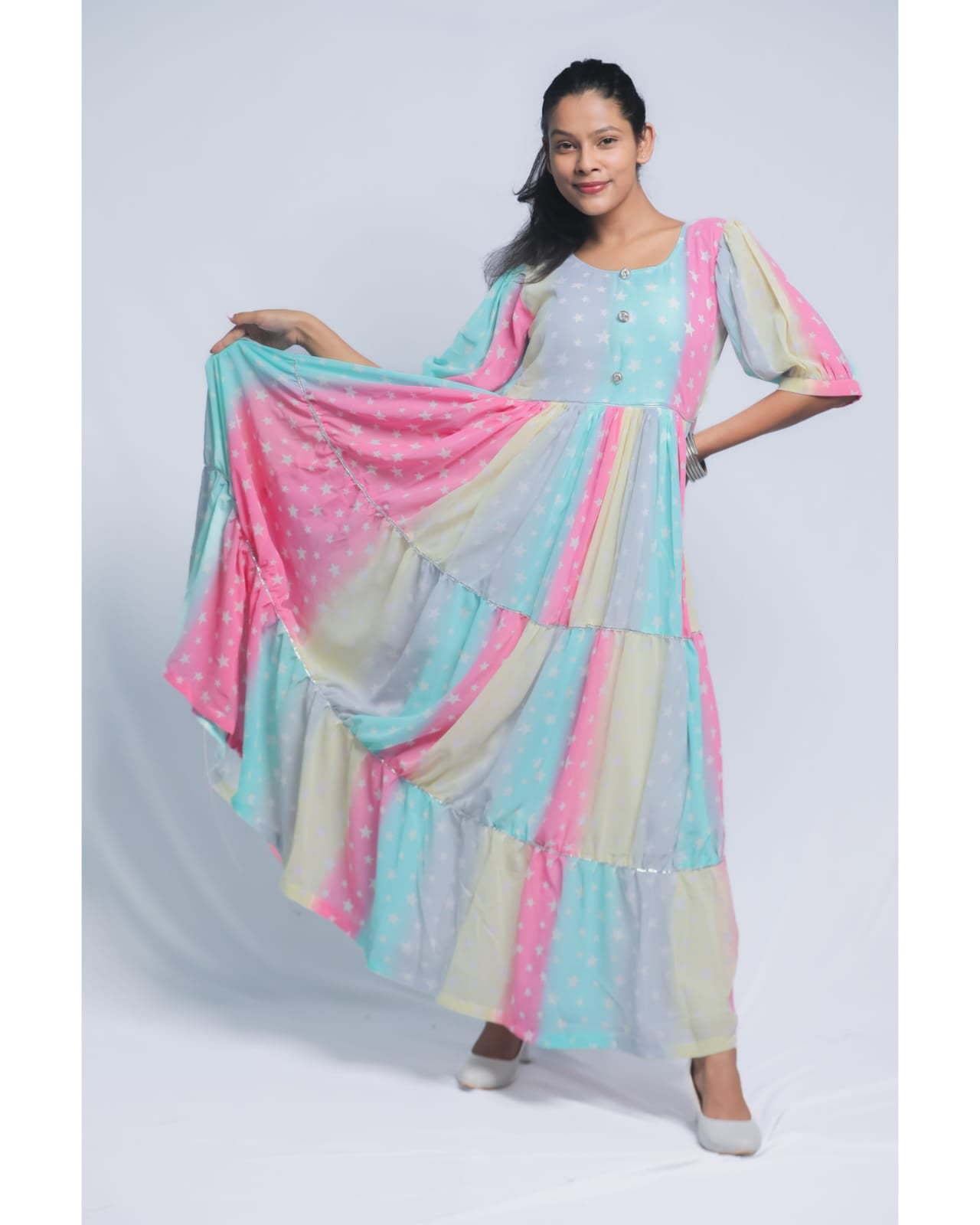 Maxi Dress N Square Fashion and Clothing