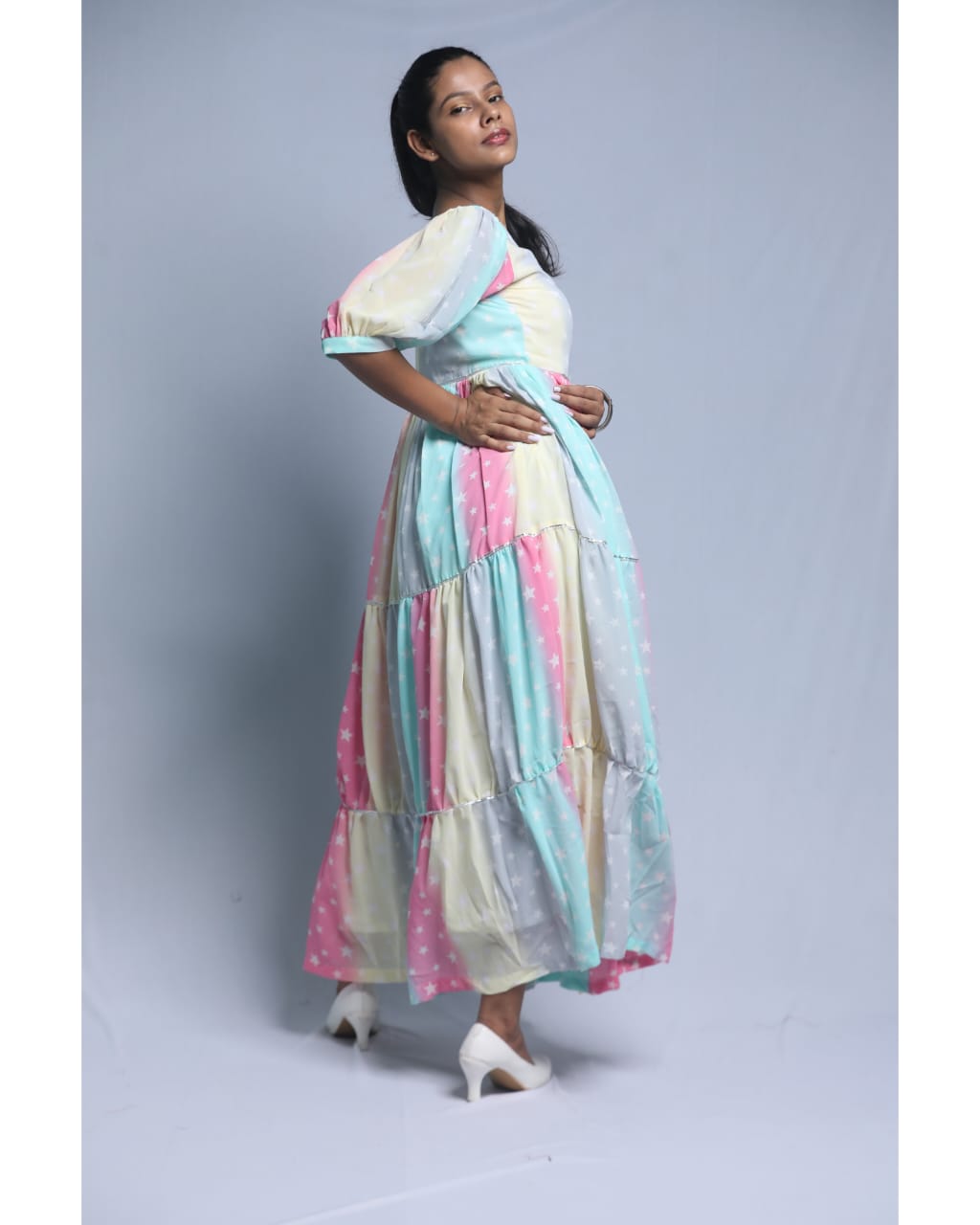 Maxi Dress N Square Fashion and Clothing