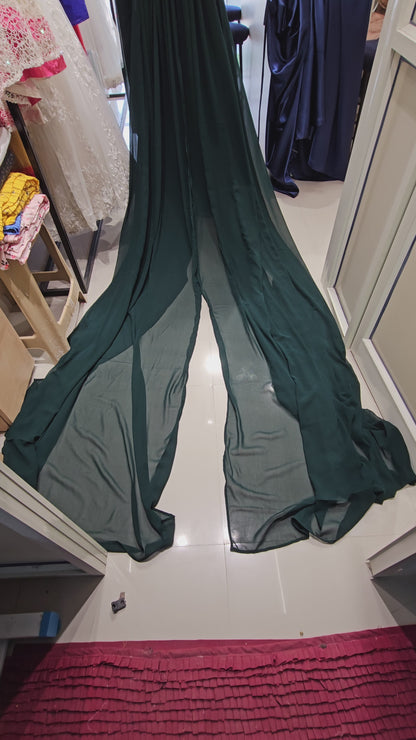 Robe de soirée (verte) 